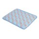 thumbnail image 3 of Alfombrilla Autoenfriante Para Mascotas Para Perros, Gatos, Impermeable, Manta Para Dormir De Seda De Hielo, Azul, 50x70cm, 3 of 5