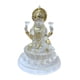thumbnail image 2 of Diosa Hindú De La India En Estatua De Loto Escultura Hecha A Mano Artesanía Para Sala De Estar Translúcida, 2 of 3