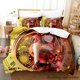 thumbnail image 1 of Kawaii Date A Live Tokisaki Kurumi Bedding Set Bed Set Aldult Kid Bedroom Duvetcover Sets Anime, 1 of 5