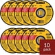 thumbnail image 2 of Disco de Corte DEWALT DW8062, 10 Piezas, 4.5 x 0.045 x 7/8, 2 of 3