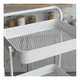 thumbnail image 4 of Carro Plegable Carrito Organizador Estante Con Rueda Multi Negro, 4 of 5