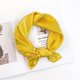 thumbnail image 1 of suxuMhao Pañuelo de Seda, Juego de 6 Pzas de Pañuelos Cuadrados de Satén - Pañuelo para la Cabeza, Pañuelo para el Cuello, Bandana y Decoración de Bolso, Amarillo, 23.62x23.62in, Pañuelos de Satén, 1 of 2