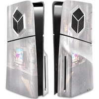 Placas De Cubierta Aaronmei Para Ps5 Slim Plateado