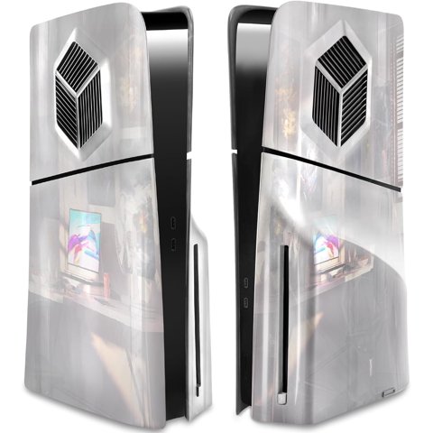 Placas De Cubierta Aaronmei Para Ps5 Slim Plateado