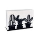 thumbnail image 3 of Soporte de servilleta decorativo negro de cactus para mesa, 5.9 "x 3.9" x 1.5 "Soporte de servilleta de pie para cocina del hogar Restaurante Picnic Party Café Bar Comedor, 3 of 3