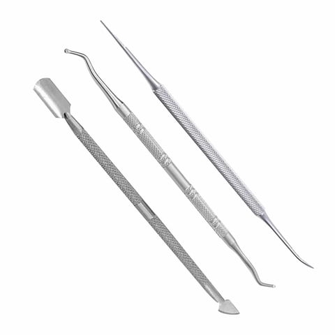 Magideal - 3 Uds Herramientas De Manicura Salón Hogar Herramienta De Cuidado De Uñas Lima De Uñas Para Uñas De Los Pies