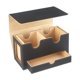 thumbnail image 1 of Caja De Baraja De Cartas Caja De Baraja Protectora De Tarjetas De Cuero PU Resistente Caja De Cartas Coleccionables Caqui, 1 of 5
