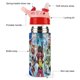 thumbnail image 3 of BakuganBotella de Agua con Tapa Pop Top de Un Toque, Acero Inoxidable, a Prueba de Fugas, para Deportes, Botella Infantil rosa 12 oz, 3 of 6