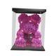 thumbnail image 4 of Oso de rosas, regalo para el Día de la Madre, decoración romántica de aniversario, oso de flores de simulación con caja, flores artificiales para novia Rosa roja, 4 of 5