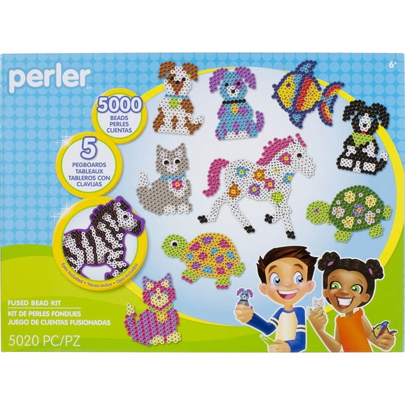 Kit de actividades Fuse Bead Craft Perler Pet Parade 5020 unidades