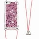 thumbnail image 1 of Funda FOXDOCK para iPhone SE con Cuerda Ajustable, Brillo Líquido, Protección Antigolpes y Lente – Ideal para Regalo, 1 of 6
