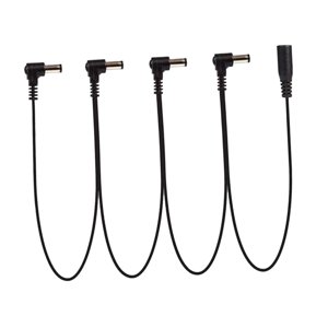 Bothyi - Cable De Efectos De Cadena De Margaritas 9V Dc Para Guitarra Acústica Teclado De Guitarra Eléctrica 4Way