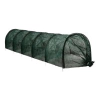 Magideal - Red De Sombra Para Túnel De Jardín, Protección Contra El Calor Del Sol, Invernadero, Patio, Granja, Balcón, Patio, Túnel, Cubierta Para Hileras De Pla Verde