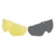 thumbnail image 4 of Casco De Bicicleta Lente De Ojo Triatlón Carretera MTB Lente De Casco De Ciclismo Gris Amarillo, 4 of 5