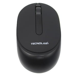 Tecnolab - Mouse Inalámbrico Bluetooth Y Usb 10M Negro - Ps