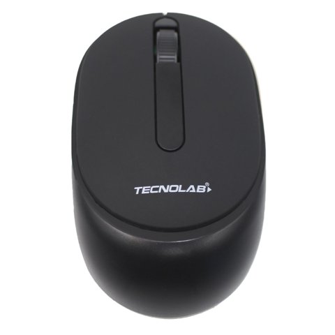 Tecnolab - Mouse Inalámbrico Bluetooth Y Usb 10M Negro - Ps