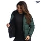 thumbnail image 5 of Chaqueta Reebok Puffer Heavyweight para mujer, acolchada, color verde XL, 5 of 7