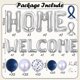 thumbnail image 2 of Set de 145 globos Nyvrexo Welcome Home de 40 pulgadas, azul marino, 2 of 3