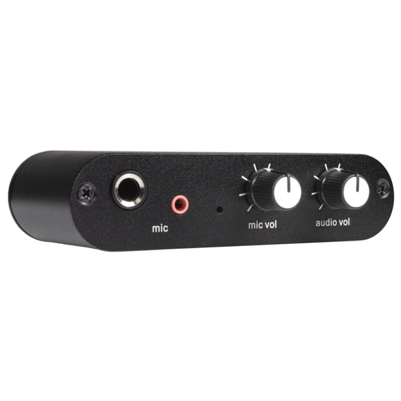 Amplificador de Micrófono ECS 3,5 mm 22X con alimentación USB