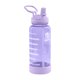 thumbnail image 1 of Botella de agua motivacional Takeya con tapa de popote, 950 ml, morada, 1 of 7