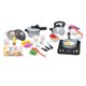 thumbnail image 1 of Juego De Cocina De Plástico, Juguete De Aprendizaje, Juego De Cocina, Juego De Cocina Para Ni?as, Ni?os, 36 Piezas De Plata, 1 of 5