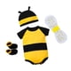 thumbnail image 4 of Traje de cuerpo de abeja de miel, mono suave para recién nacidos, accesorio fotográfico para las fiestas de Acción de Gracias Para 90cm, 4 of 5