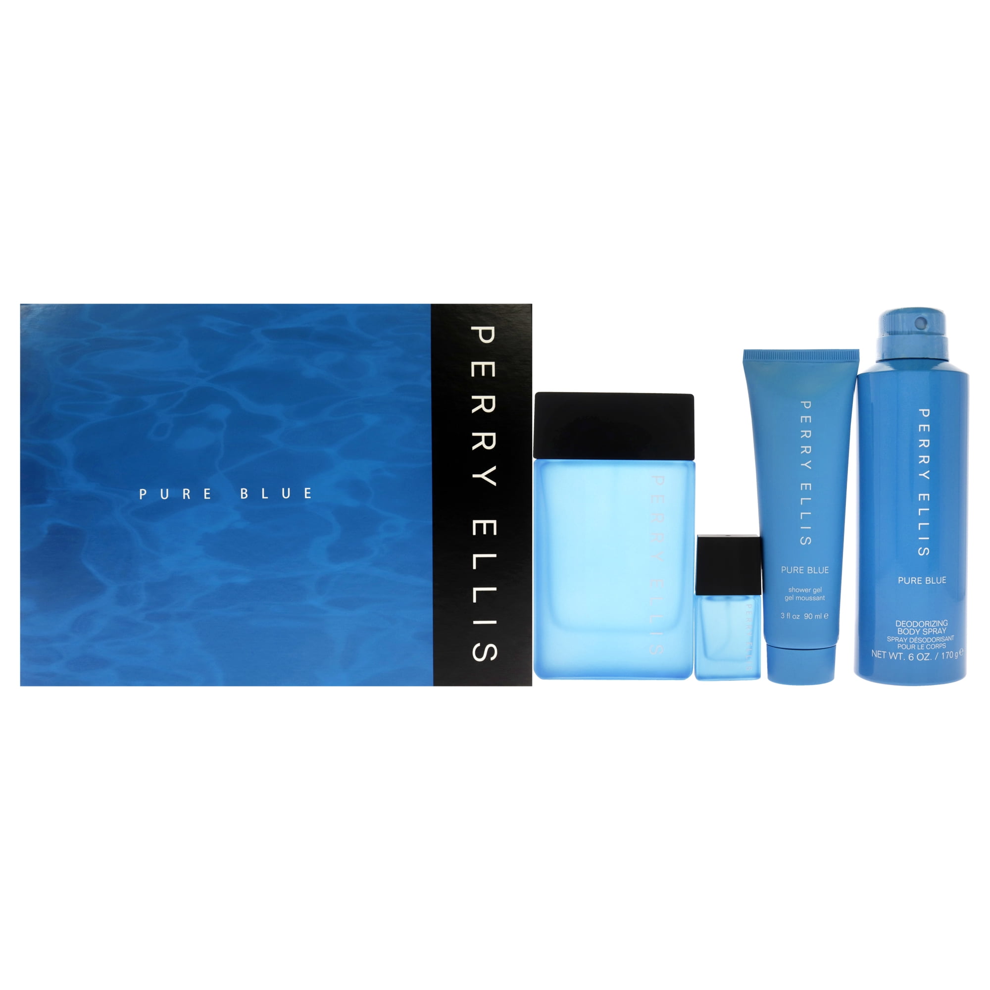 Set De Regalo Perfume Perry Ellis Pure Blue Edt 100ml