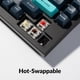 thumbnail image 3 of Teclado mecánico personalizado Keychron Q1 Max RGB Brown Switch, 3 of 8