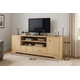 thumbnail image 3 of Rack de tv zeus 32" a 58" para sala de estar madera clara, 3 of 5