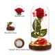 thumbnail image 2 of La bella y la bestia de Eternal Rose con luz LED en cúpula de cristal, 2 of 9