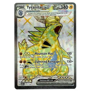 Tarjeta Pokémon Pokémon Tyranitar Ex 211/197 Obsidian Flames