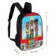 thumbnail image 2 of Jools TV-theme Backpack, Campus style schoolbag Bookbag with Adjustable Shoulder Straps And Large Zip Compartment, Unisex Travel Bags., 2 of 6