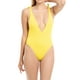 thumbnail image 1 of Traje De Baño Con Textura Amarillo S, 1 of 3