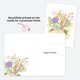 thumbnail image 4 of Tarjeta de Felicitación Dotty about Paper 5x7 Diseño Floral, 4 of 8