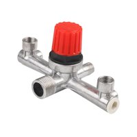 Magideal - Válvulas De Control Del Interruptor De Presión Del Compresor De Aire, Soporte Duradero De Accesorios De 90-120 Psi