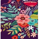 thumbnail image 1 of Alfombra Redonda 120 cm Quilín de Lino/Algodón Violeta, 1 of 2