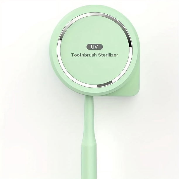 1pc Wall Mounted UV Toothbrush Sterilizer Case, Portable UV Sanitizer Toothbrush, Portable UV Toothbrush Cover, Travel Toothbrush Case Both Electric And Manual Toothbrushes
