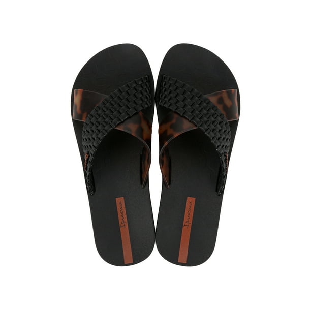 Sandalia Mujer Negro/Carey Sense Ipanema