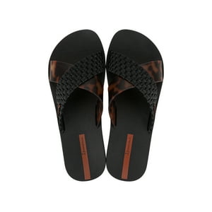 Sandalia Mujer Negro/Carey Sense Ipanema