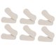 thumbnail image 4 of 6 Pares De Almohadillas Para El Talón, Empuñaduras Para Zapatos, Forro, Protectores Para El Cuidado De Los Pies, Color Gris, 4 of 5