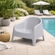 thumbnail image 3 of Sillón Individual Plástico Exterior Gris, 3 of 6