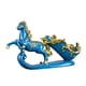 thumbnail image 4 of Soporte Para Botellas Con Figuras De Caballos, Decorativo, Para Mesa, Bar, Regalo Clásico, Azul, 4 of 5