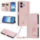 thumbnail image 1 of Funda Cartera Trébol para iPhone 16 con Ranuras Tarjetas y Carga Inalámbrica Rosa, 1 of 6
