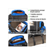 thumbnail image 3 of Mochila impermeable de 90L color azul, 3 of 3