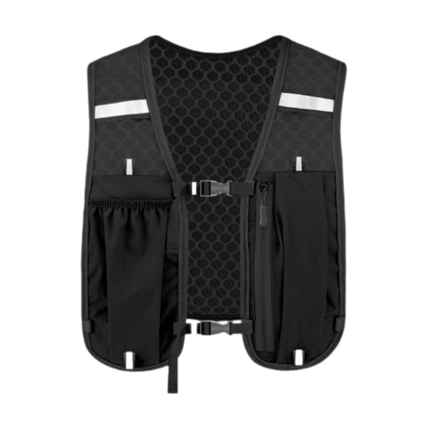 Chaleco De Hidratación Para Correr, Mochila Para Corredores, Paquete De Agua Para Andar En Bicicleta, Trotar Al Aire Libre, Color Negro