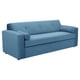 thumbnail image 2 of Sofa Vivo 3CG Felpa 30 Azul Petroleo, 2 of 6