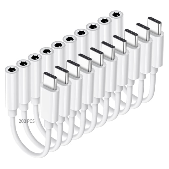 Adaptador USB C a conector de auriculares de 3,5 mm para iPhone 15/16/17