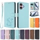 thumbnail image 3 of Funda Volteable con Diseño de Gato para iPhone 16, Verde Claro, 3 of 6
