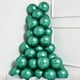thumbnail image 4 of Globos Ztikug 50 piezas 30 cm verde metálico de látex, 4 of 6