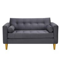 Bodevir - Sofa Retro 2C Felpa 01 Gris